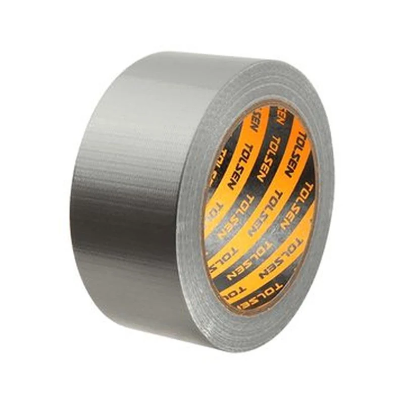 Cinta adhesiva, Tolsen, de tela, 48mm x 25m, uso pesado