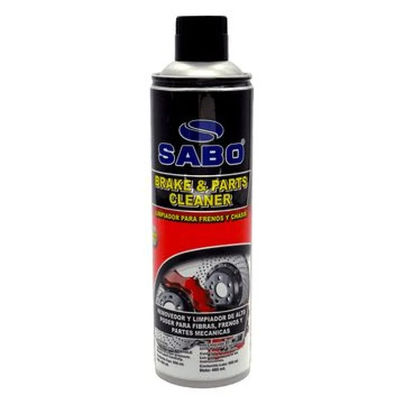 Limpiador de frenos y partes, SABO, aerosol, 590ml