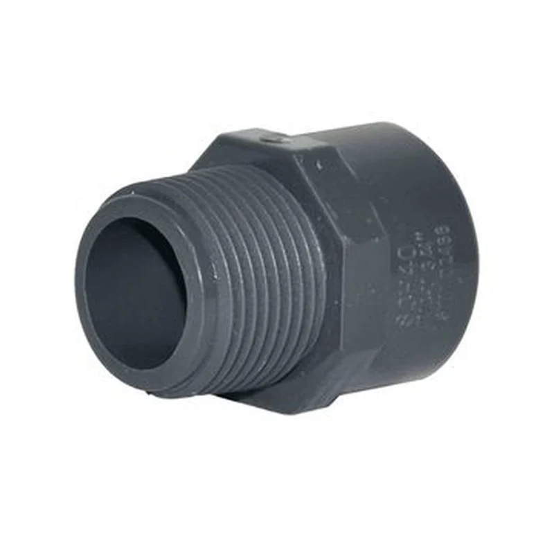 Conector 3/4, Gerfor, PVC, tipo A, UL, 21mm