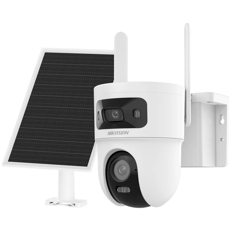 Cámara PT dual 4MP solar con 4G