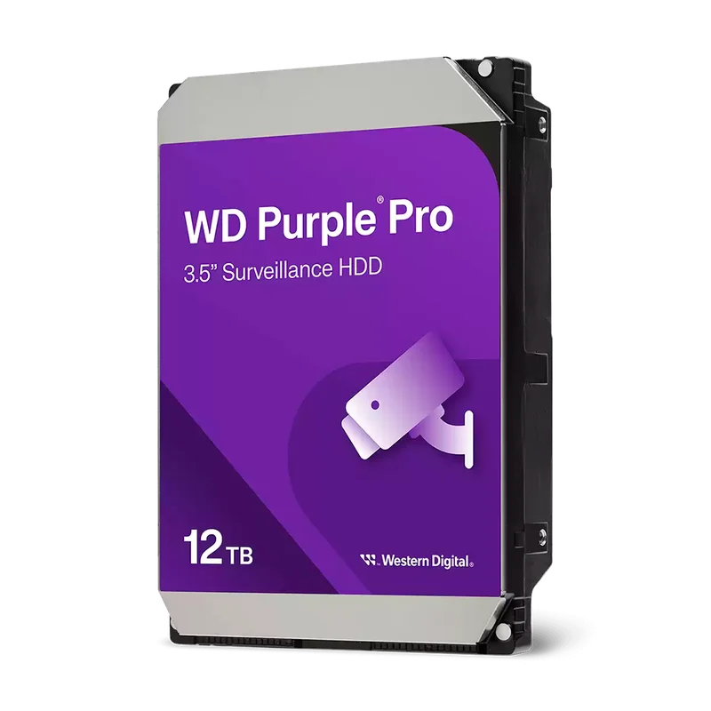 WD Purple PRO 12TB para CCTV