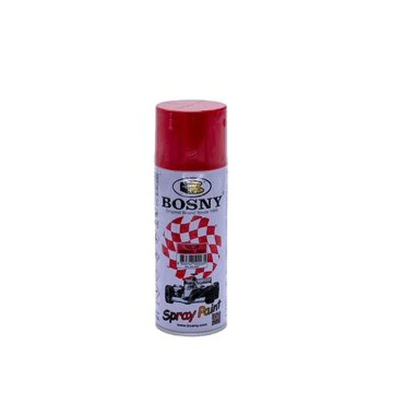 Pintura en aerosol, Bosny, acrílico, rojo semáforo