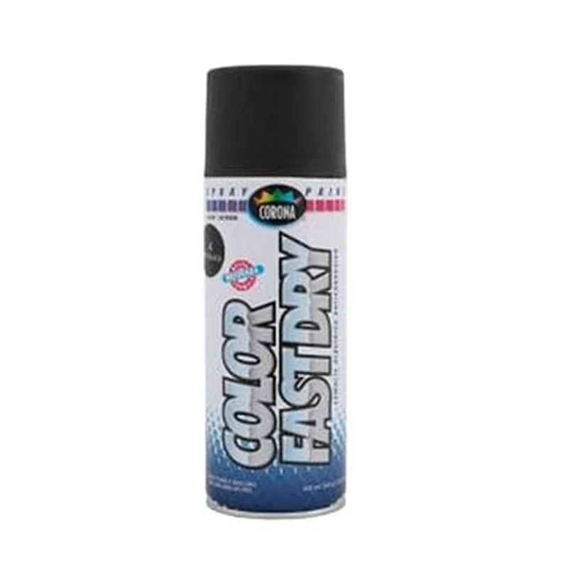 Pintura en aerosol, Corona, color negro