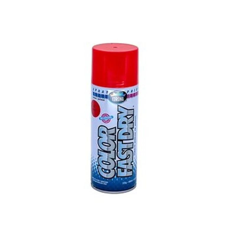 Pintura en aerosol, Corona, color rojo